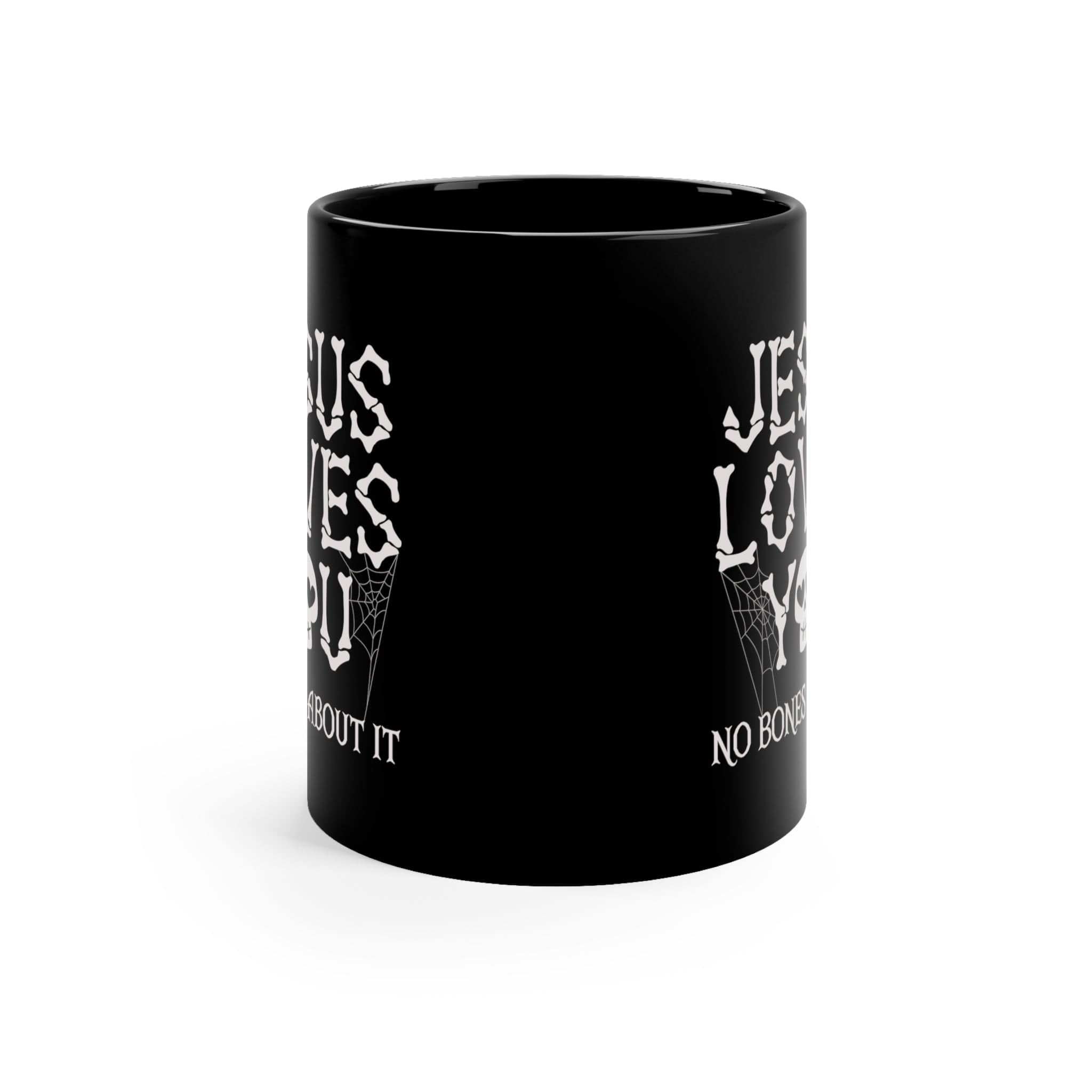 Black Metal Coffee Mug - Black