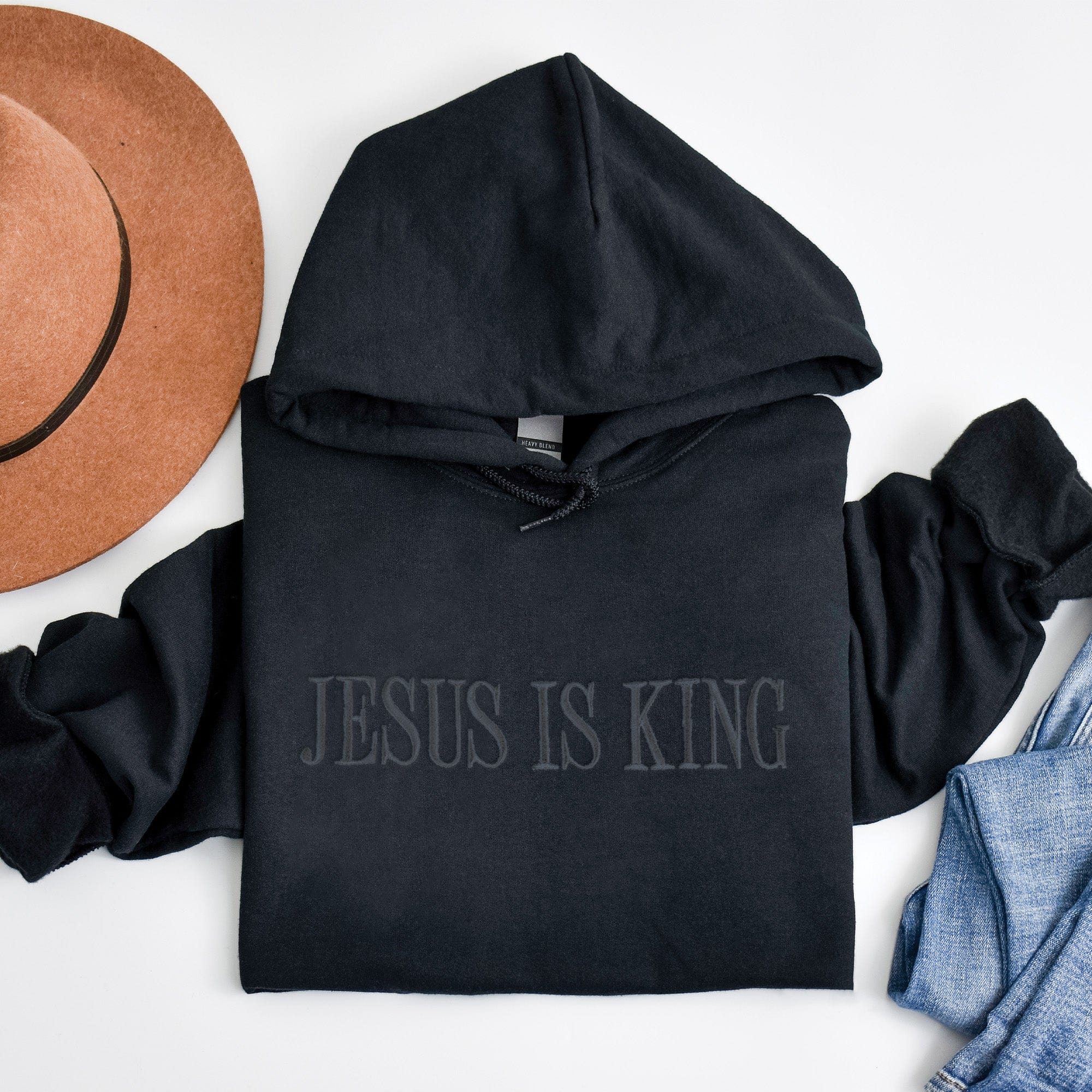 Jesus is my King AOP Unisex Pullover online Hoodie