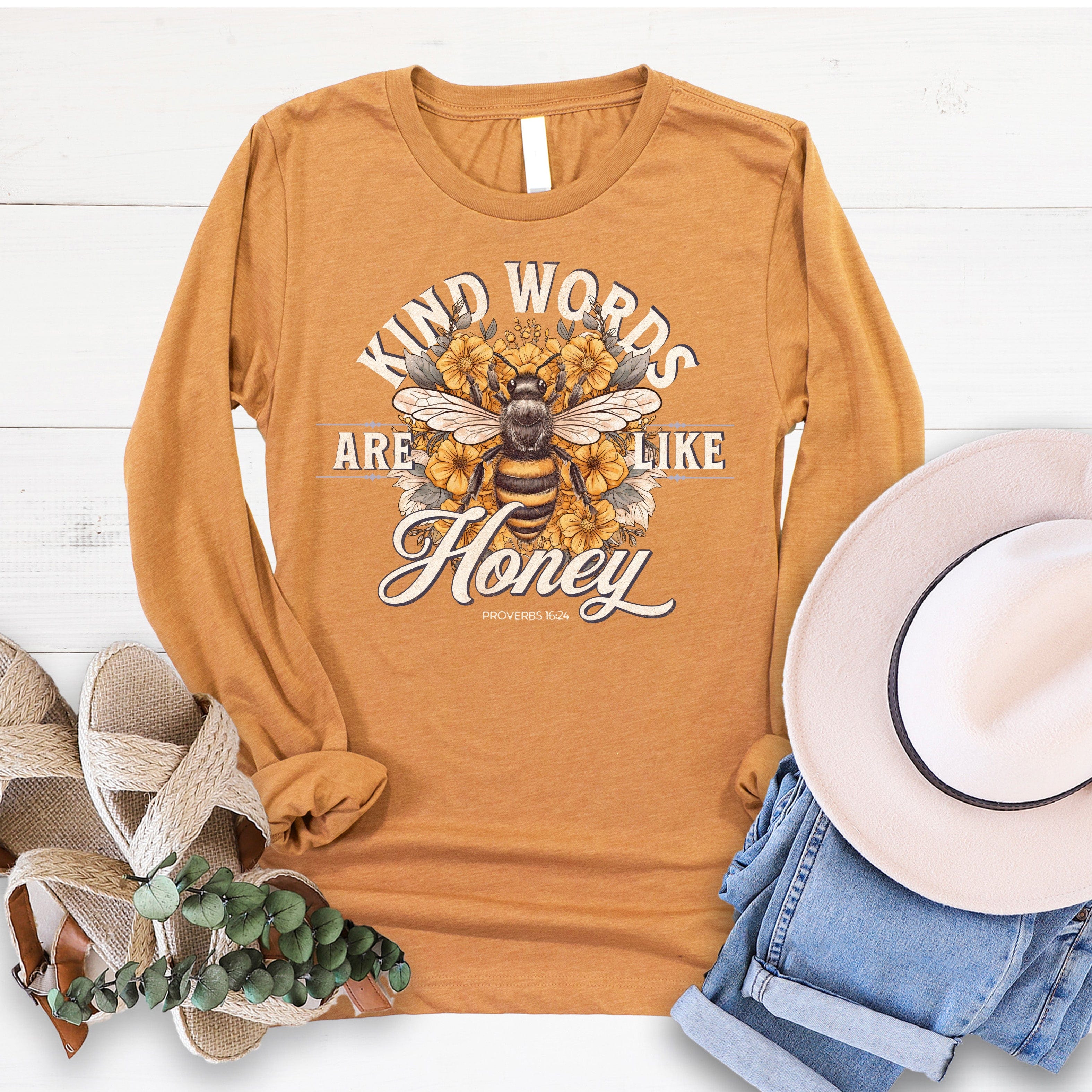 honey long sleeve shirt