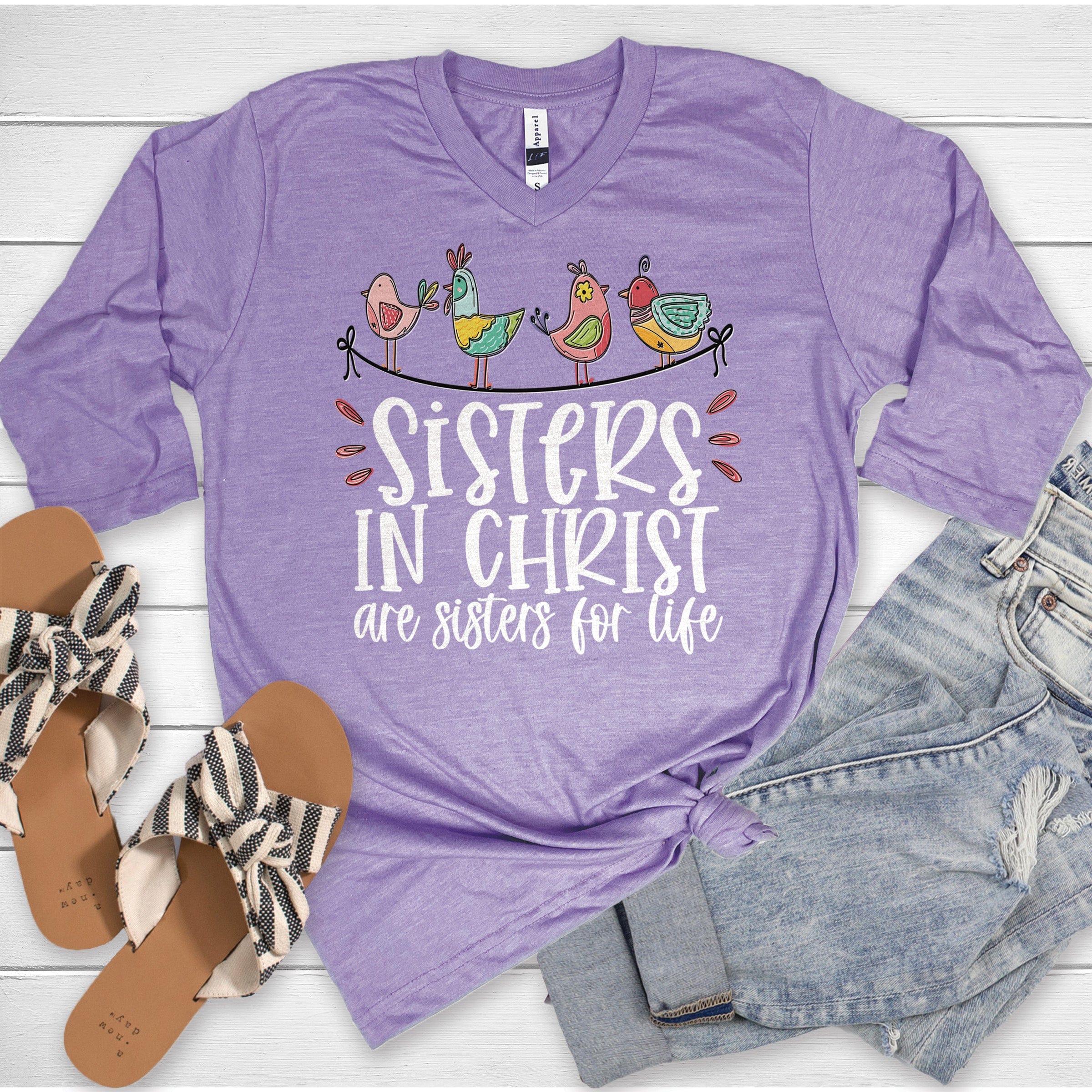 sisters in christ t shirt