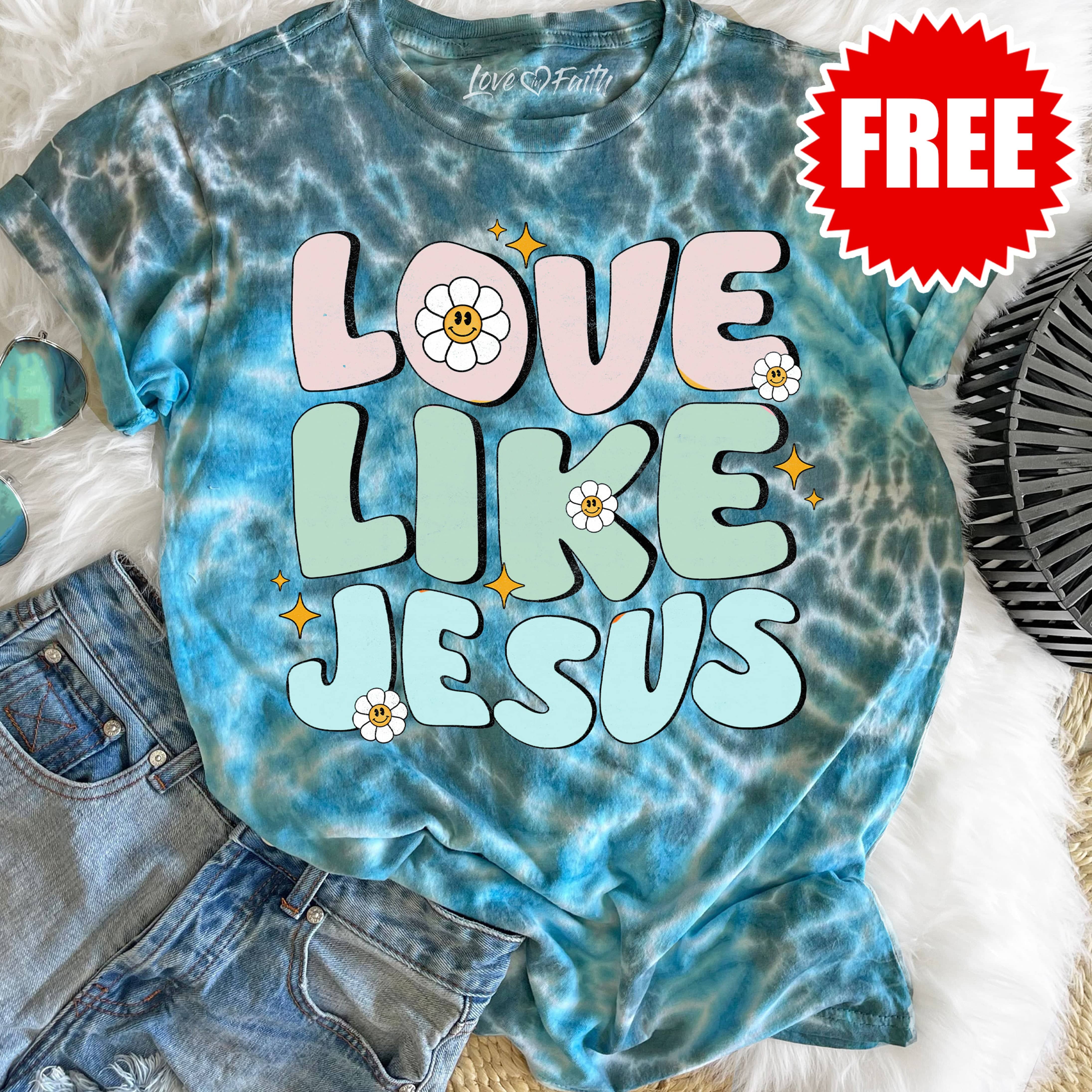 Love Like Jesus Tee - F | Love in Faith