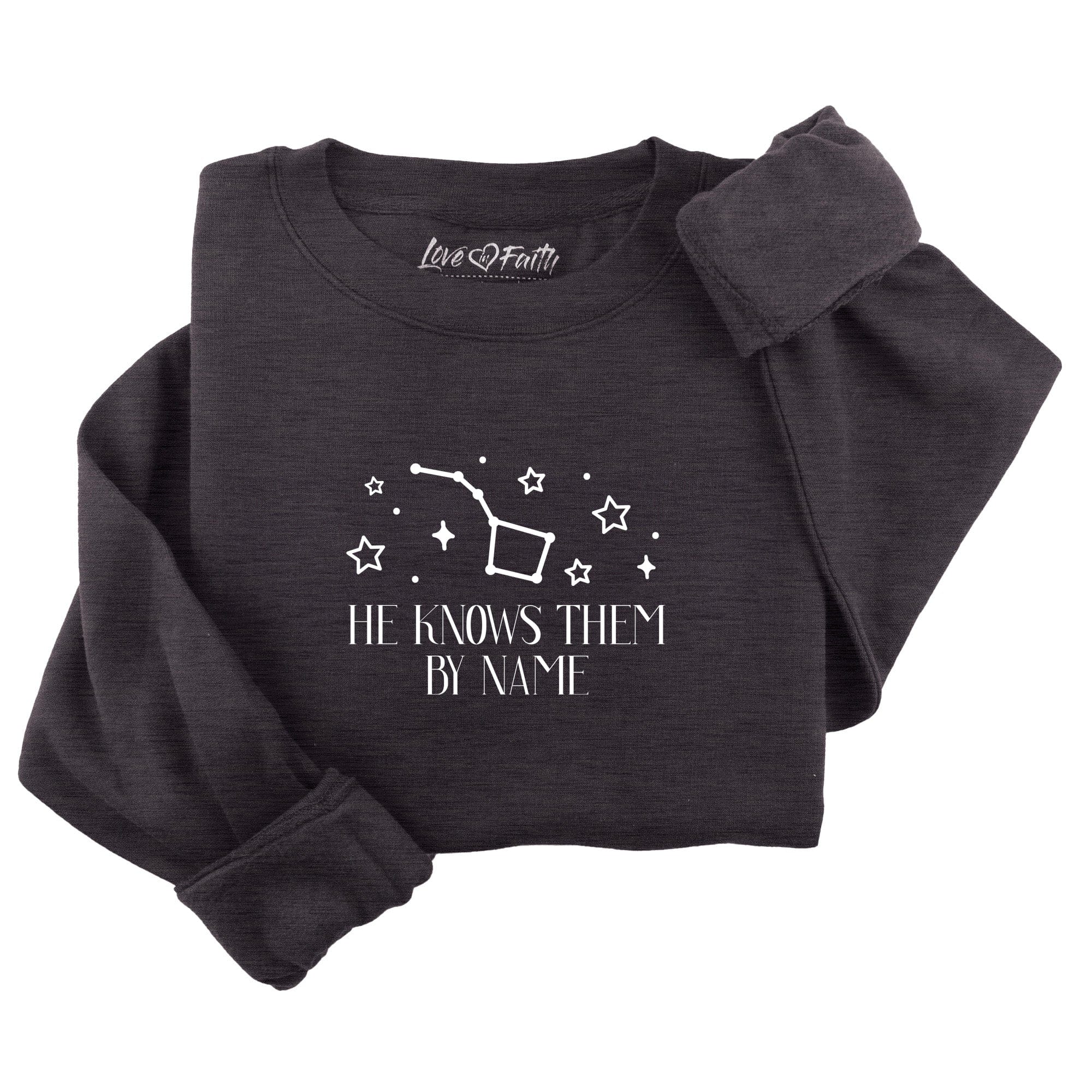 Love in clearance faith sweatshirt