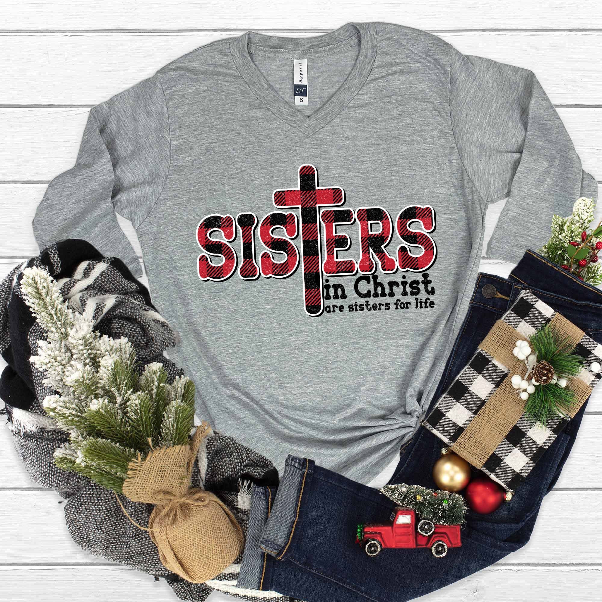 sisters in christ t shirt