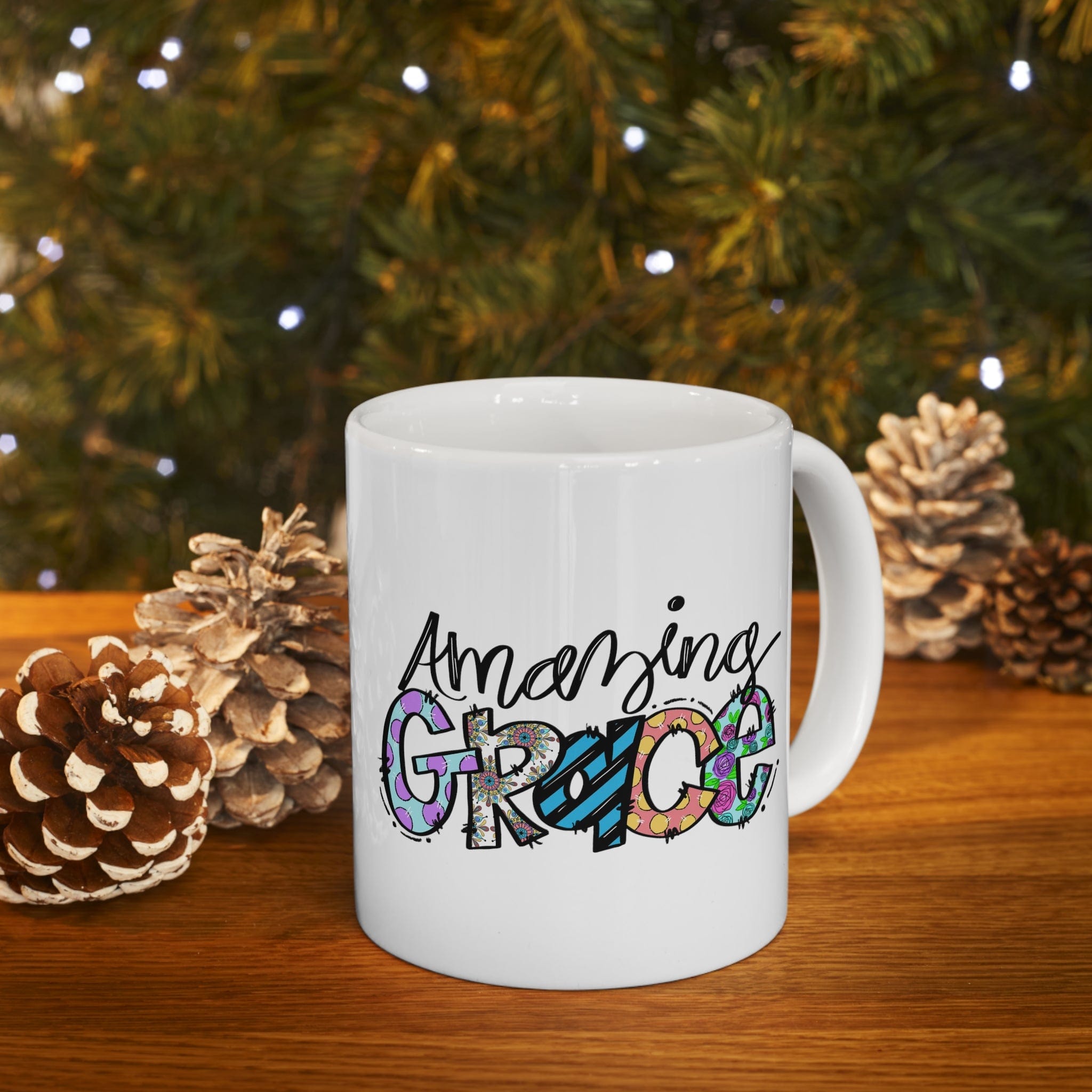 Handmade Grace Effect coffee mug