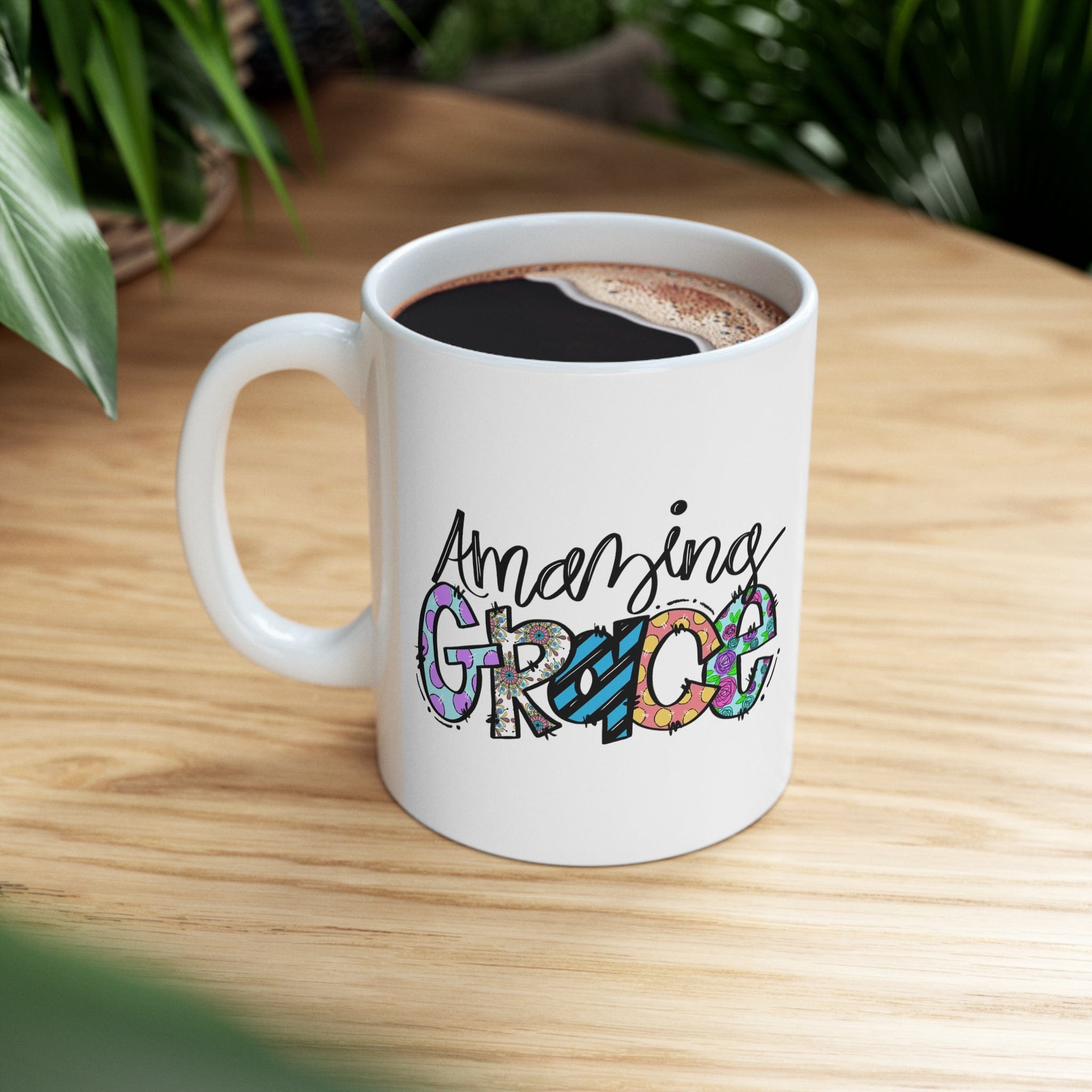 Handmade Grace Effect coffee mug