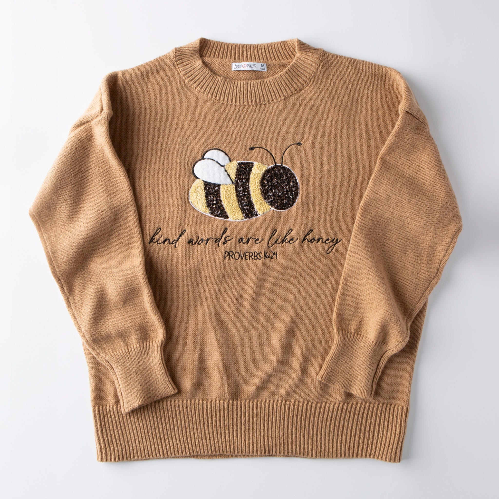 Bee embellished jumper store