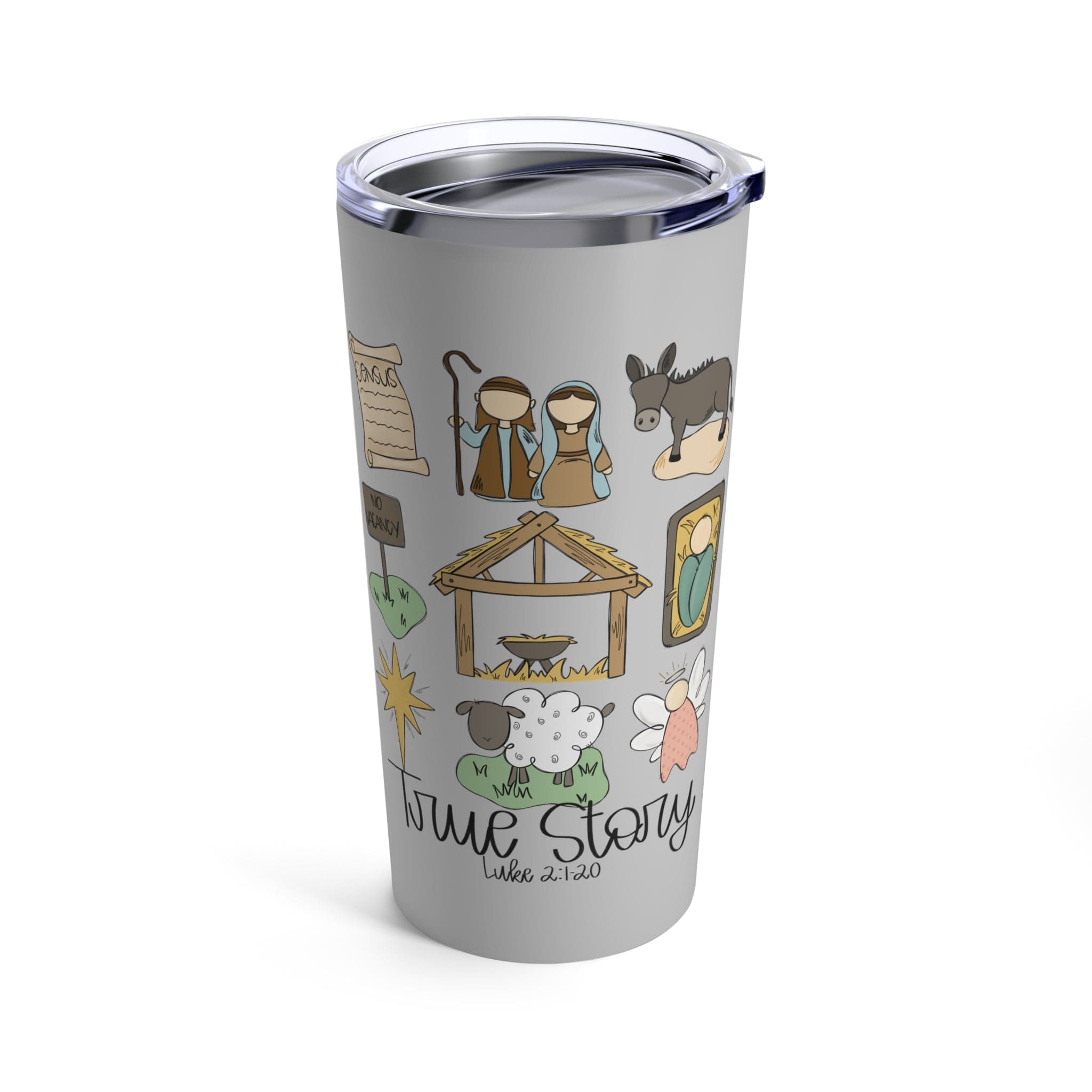 True Story of Christmas Tumbler 20oz