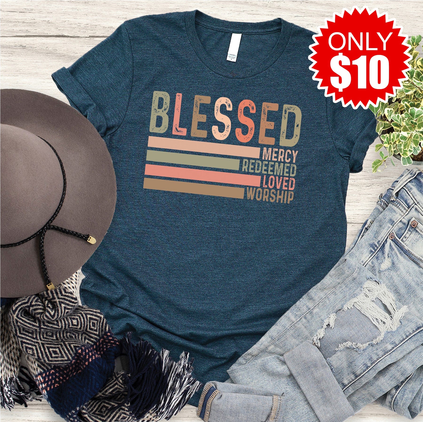 Blessed Tee - 10 | Love in Faith