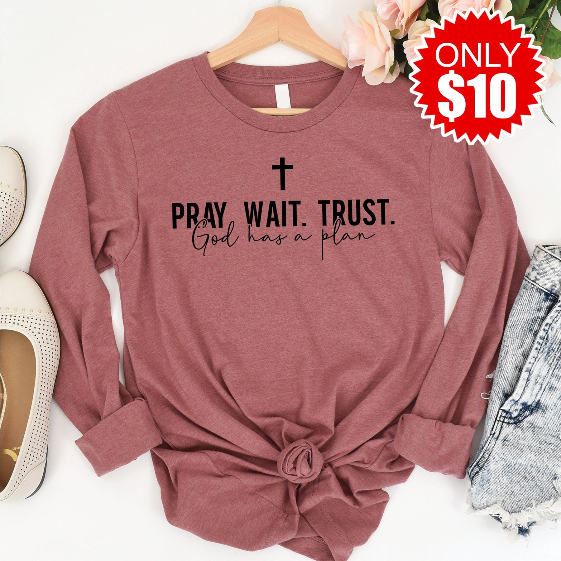 God Has A Plan Long Sleeve - 10