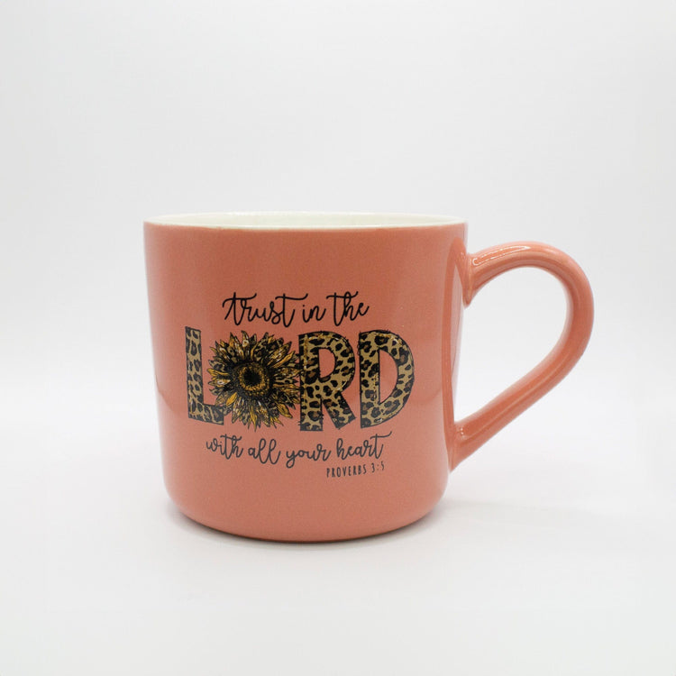 Country Grace Faith Grace Love Joy 15 oz. Mug Set of 4