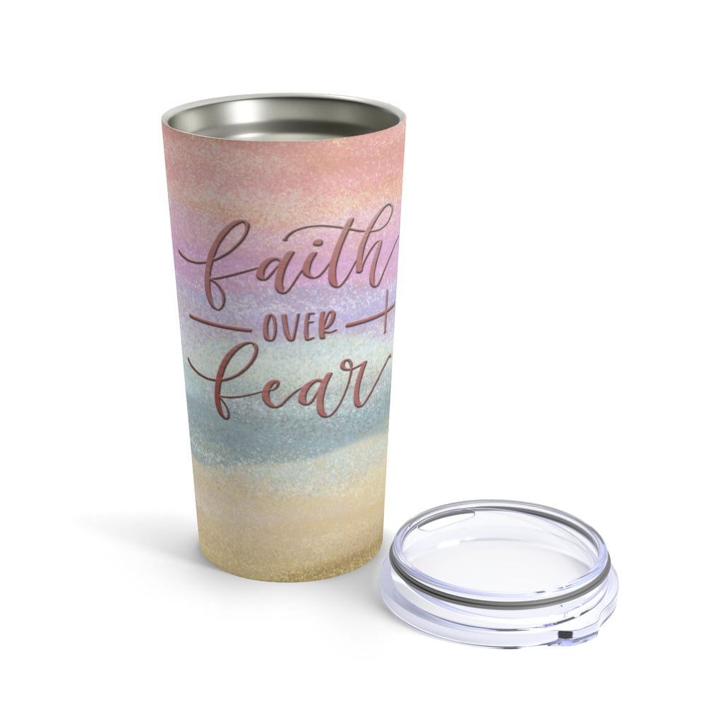 Rise Above The Storm, Faith Tumbler - Sublimation Tumbler